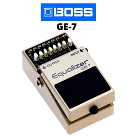 Pedal para Guitarra Boss GE-7 Equalizer Equalizador Analógico