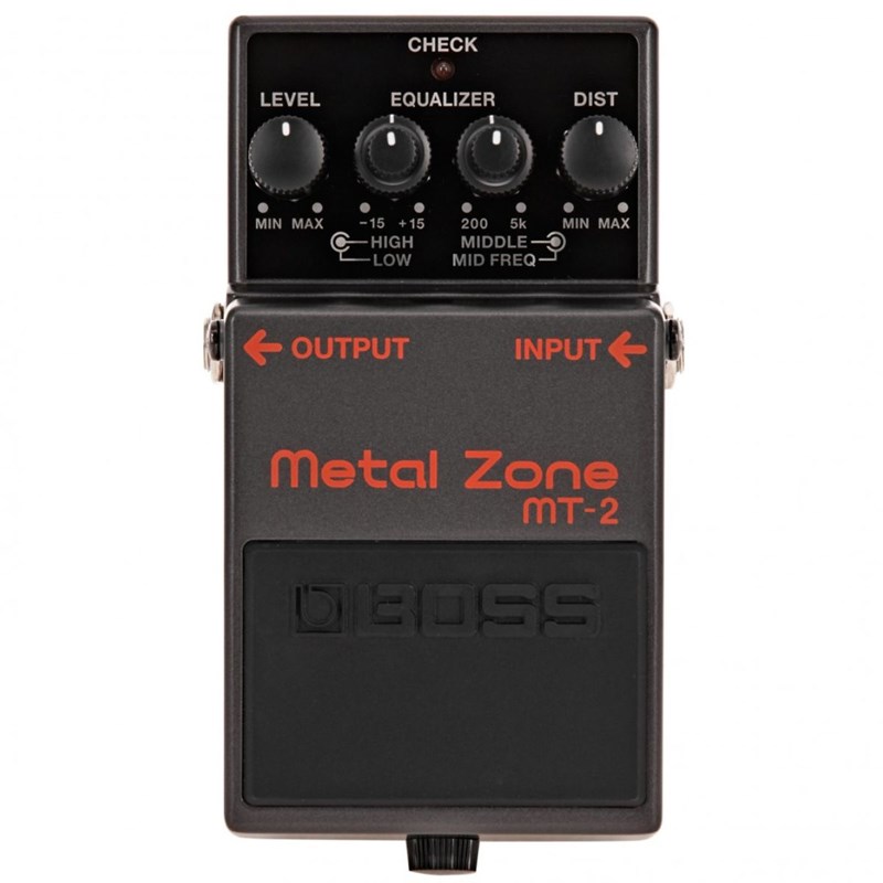 Pedal para Guitarra MT 2  Metal Zone Boss