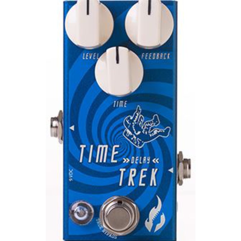Pedal para Guitarra Time Trek Delay Fire Custom Shop