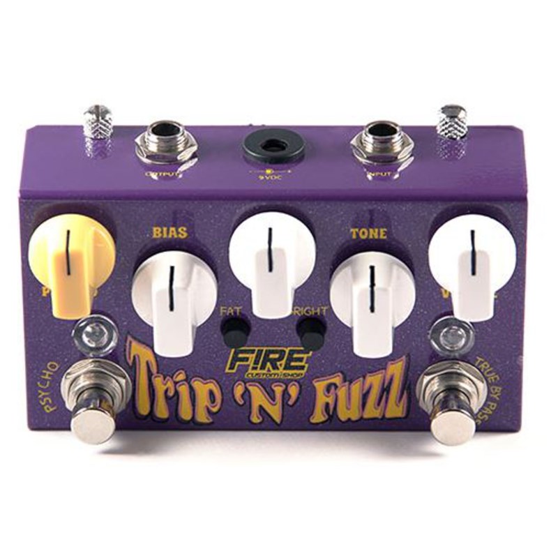 Pedal para Guitarra Trip'n Fuzz Fire Custom Shop