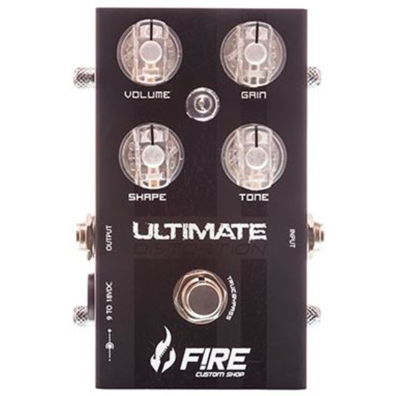 Pedal para Guitarra Ultimate Distortion Fire Custom Shop