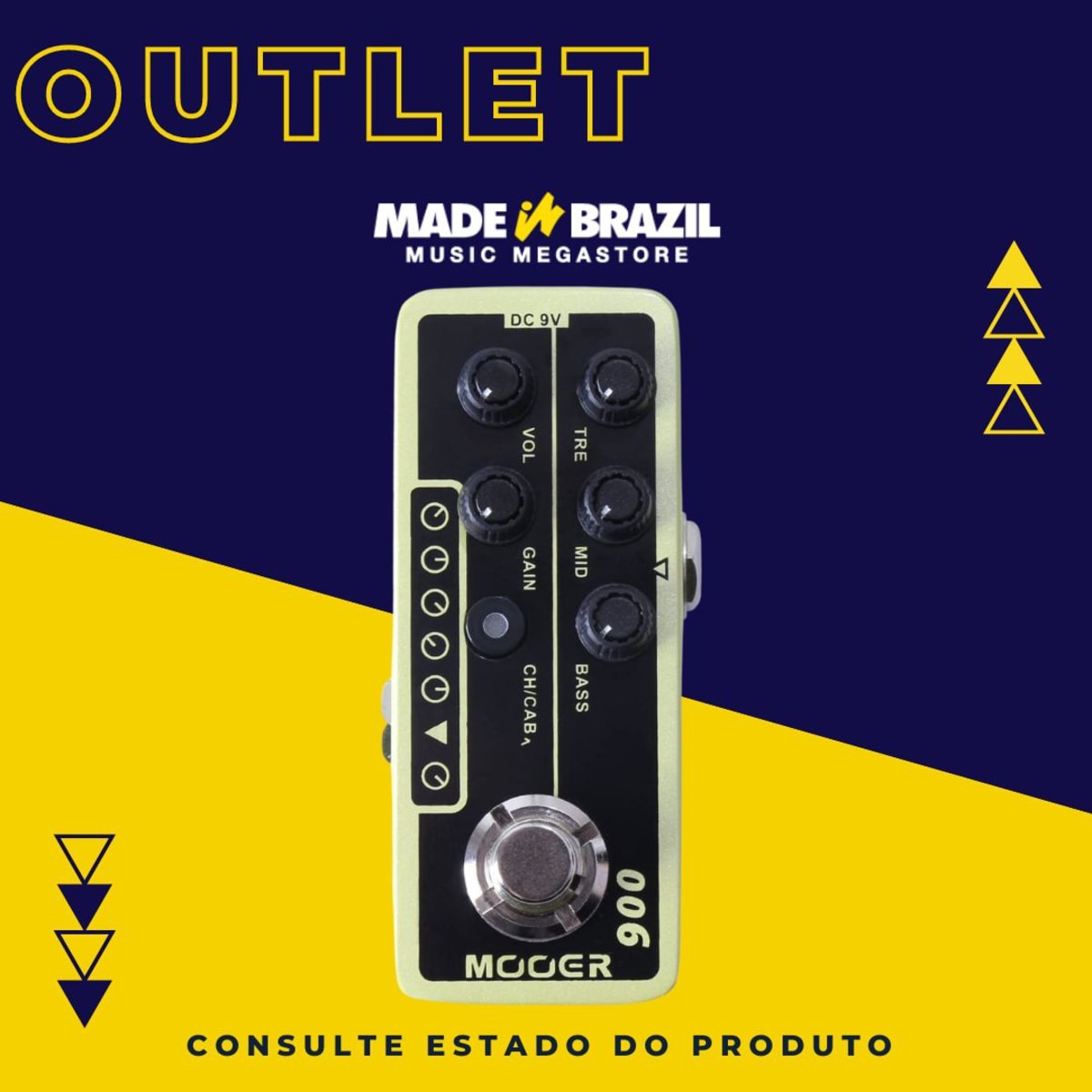 Pedal Preamp US Classic Deluxe M006 - OUTLET NO ESTADO