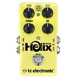Pedal TC Electronic Helix Phaser para Guitarra e Contrabaixo