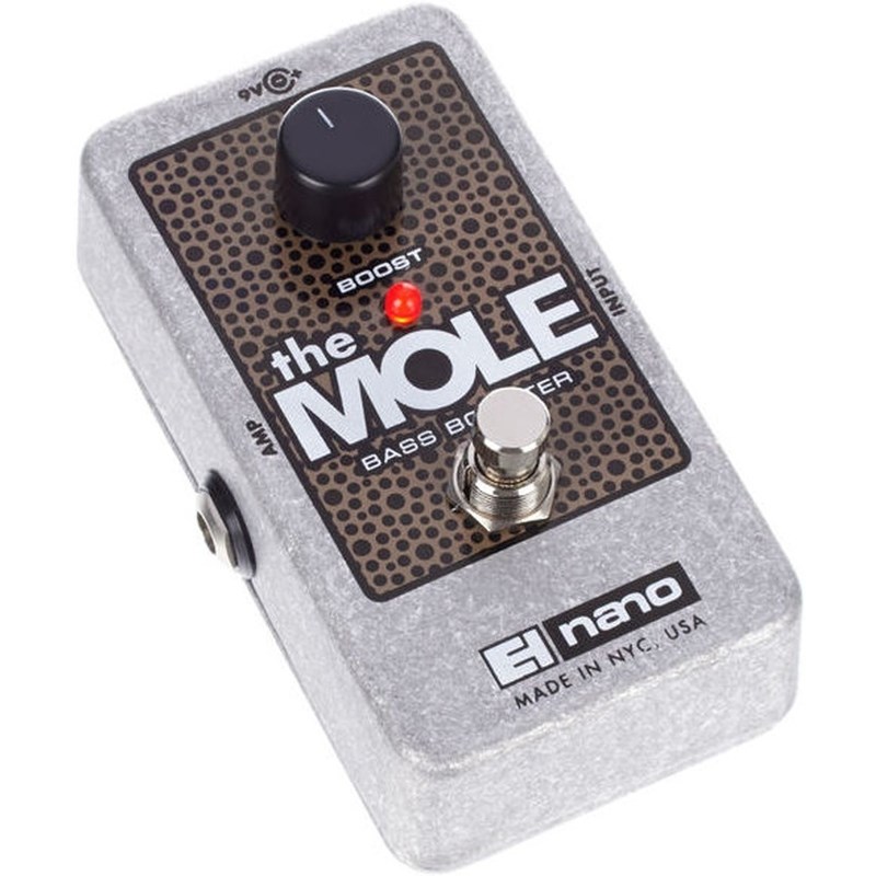 Pedal The Mole Booster de Graves para Guitarra e Contrabaixo Electro-harmonix
