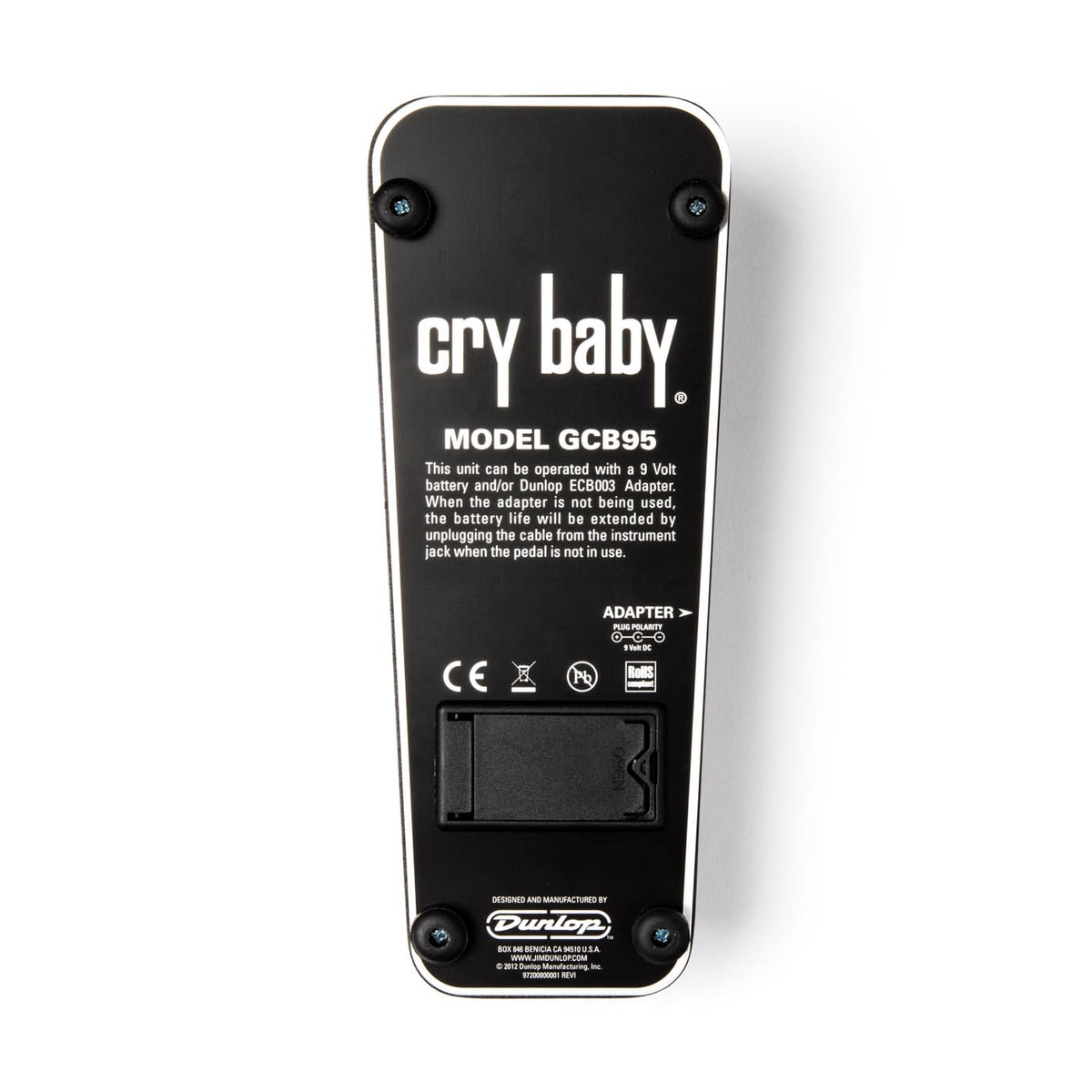 Pedal Wah Wah Crybaby Classic Gcb-95f - Dunlop
