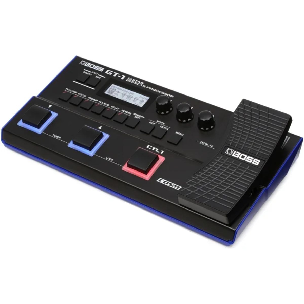 Pedaleira Boss GT-1 Processador Multi Efeito para Guitarra