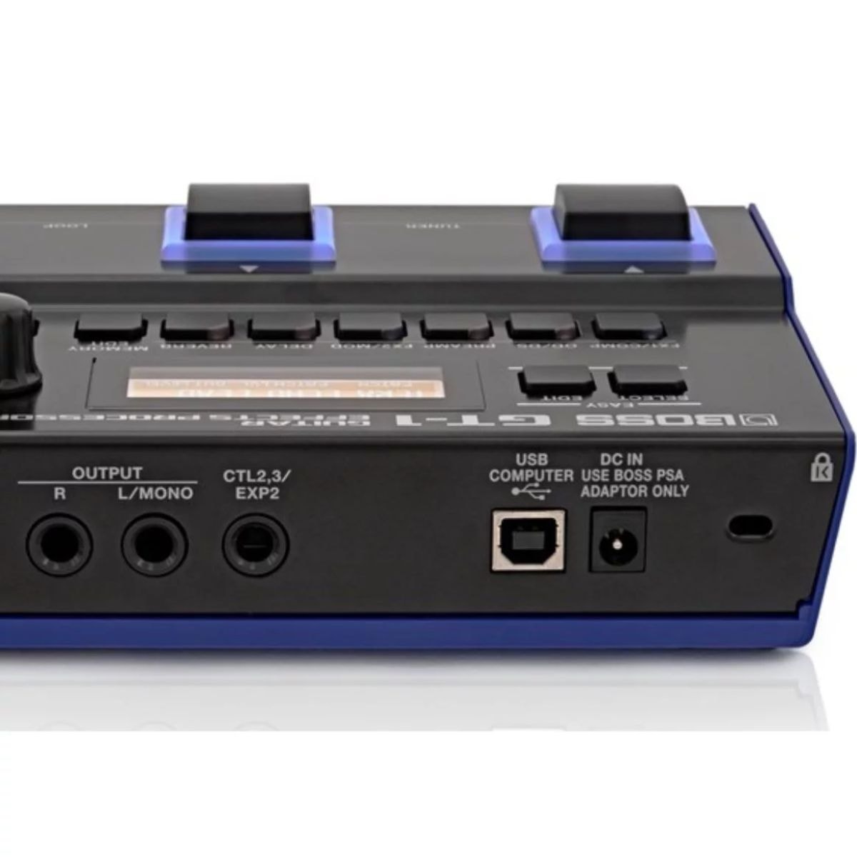 Pedaleira Boss GT-1 Processador Multi Efeito para Guitarra