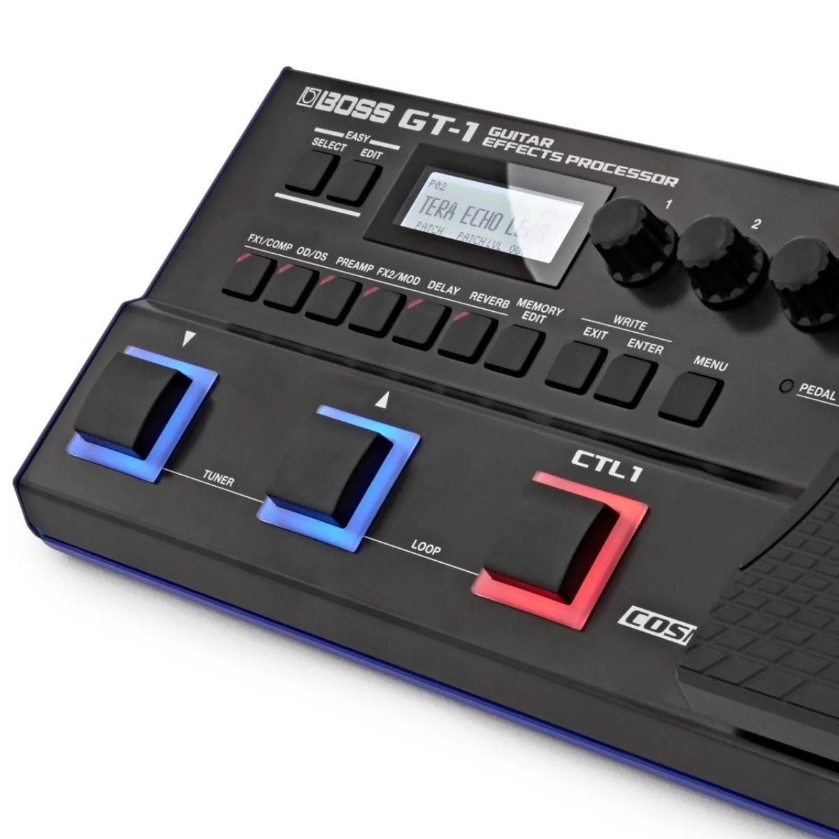 Pedaleira Boss GT-1 Processador Multi Efeito para Guitarra