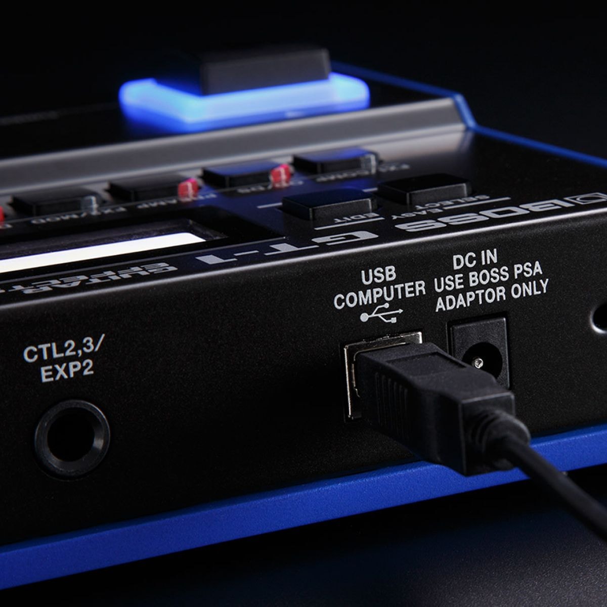 Pedaleira Boss GT-1 Processador Multi Efeito para Guitarra