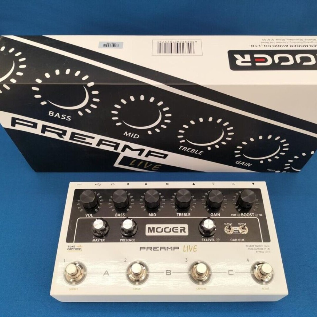 Pedaleira com Impulse Response e Conexão Bluetooh Multi Pre