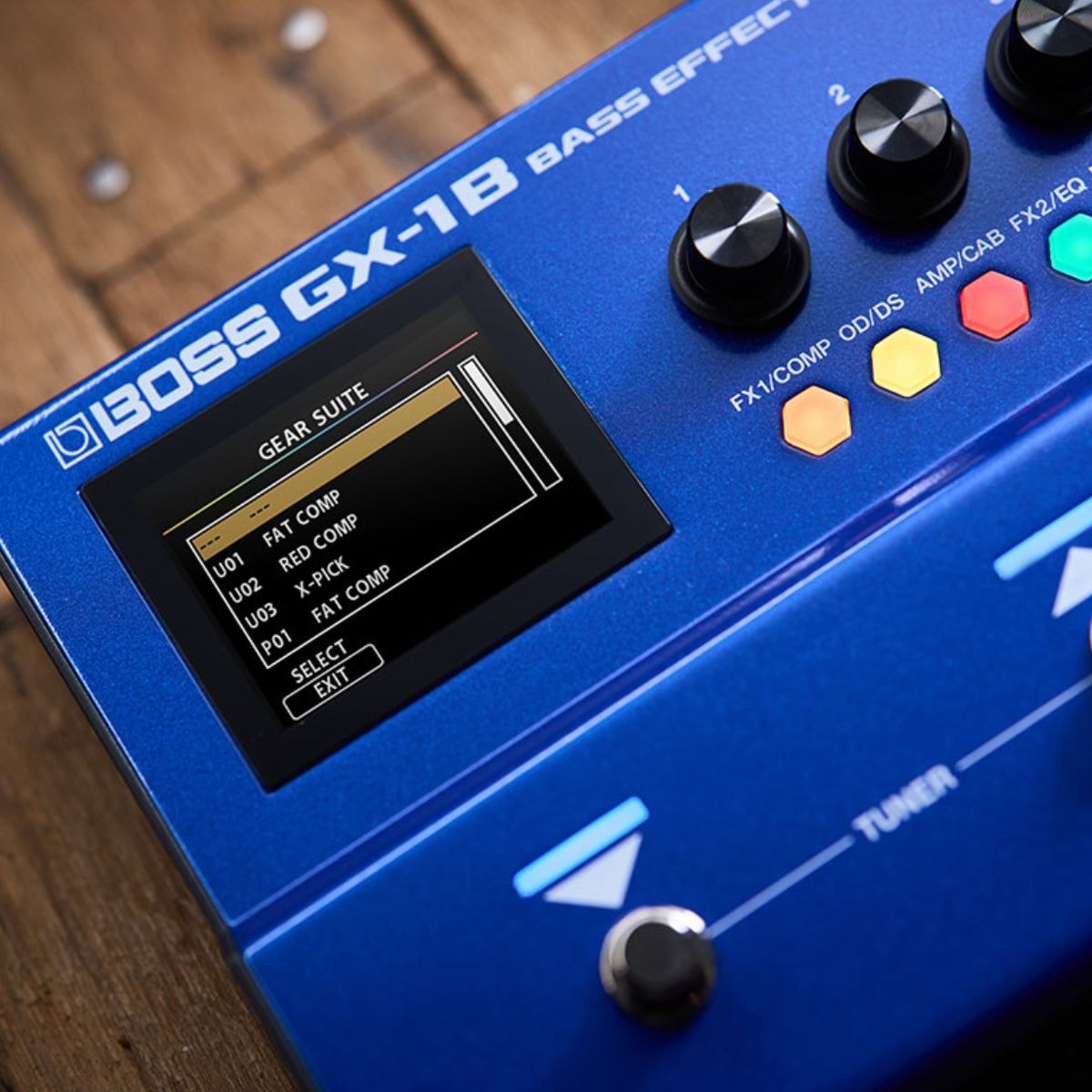 Pedaleira Multi Efeito para Guitarra BOSS GX-1