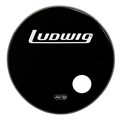 Pele 20" Ebony Lw6620 (Resposta) - Black Ported Ludwig
