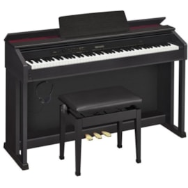Piano Digital AP 460 Celviano com Banco 88 Teclas Casio - Preto (BK) Piano Digital AP 460 Celviano com Banco 88 Teclas Casio - Preto (BK)
