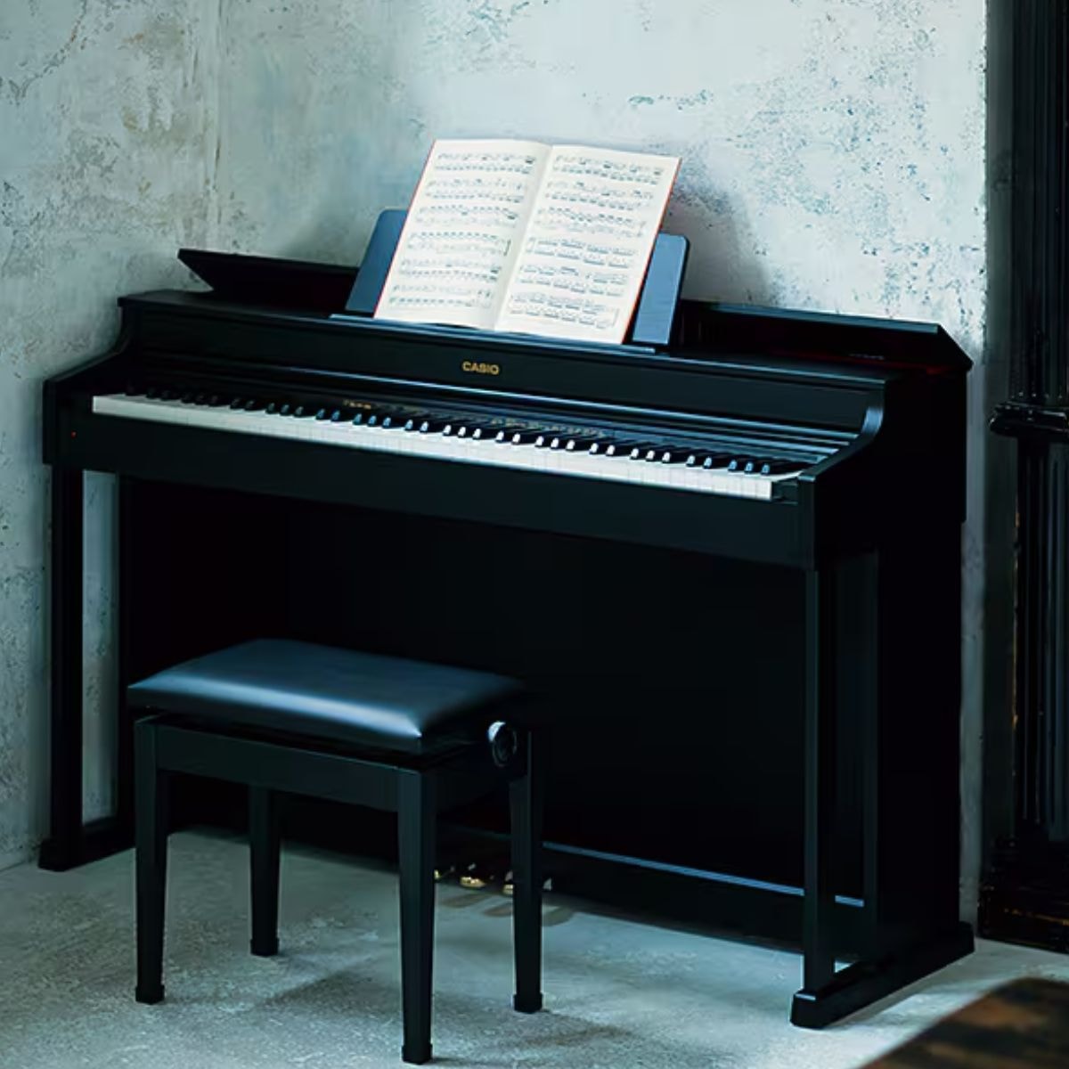 Piano Digital Casio AP-470 Celviano 88 Teclas com Banco - Preto