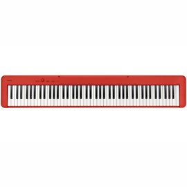 Piano Digital Casio CDP-S160 - Vermelho