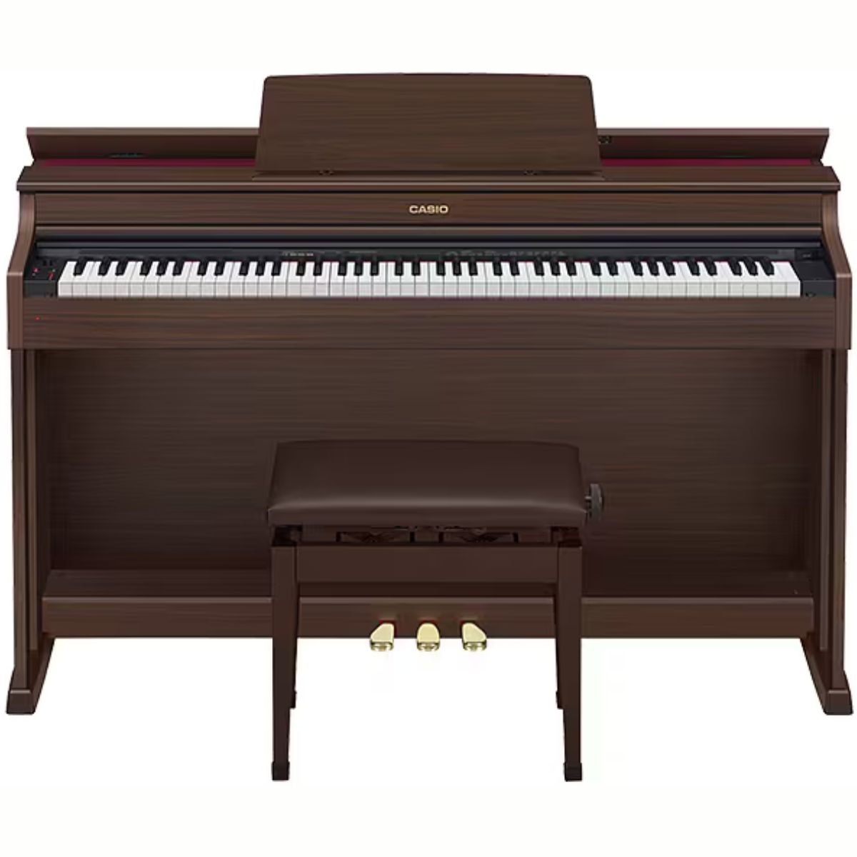 Piano Digital Casio Celviano AP-470 88 Teclas com Banco - Marrom BN