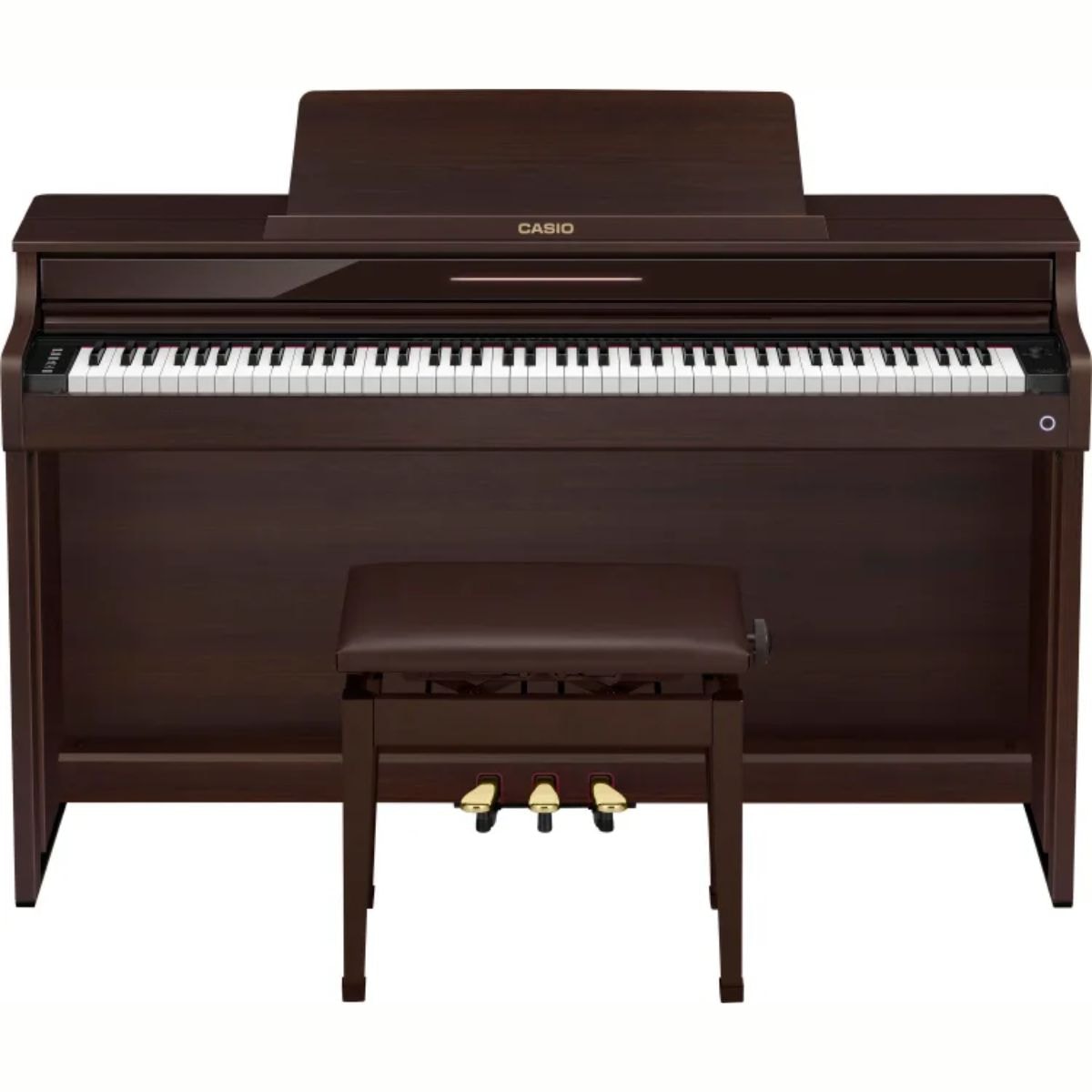 Piano Digital Casio Celviano AP-470 88 Teclas com Banco - Marrom BN