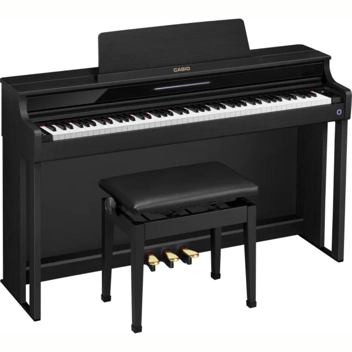 Piano Digital Casio Celviano AP-550 88 Teclas com Banco - Preto BK