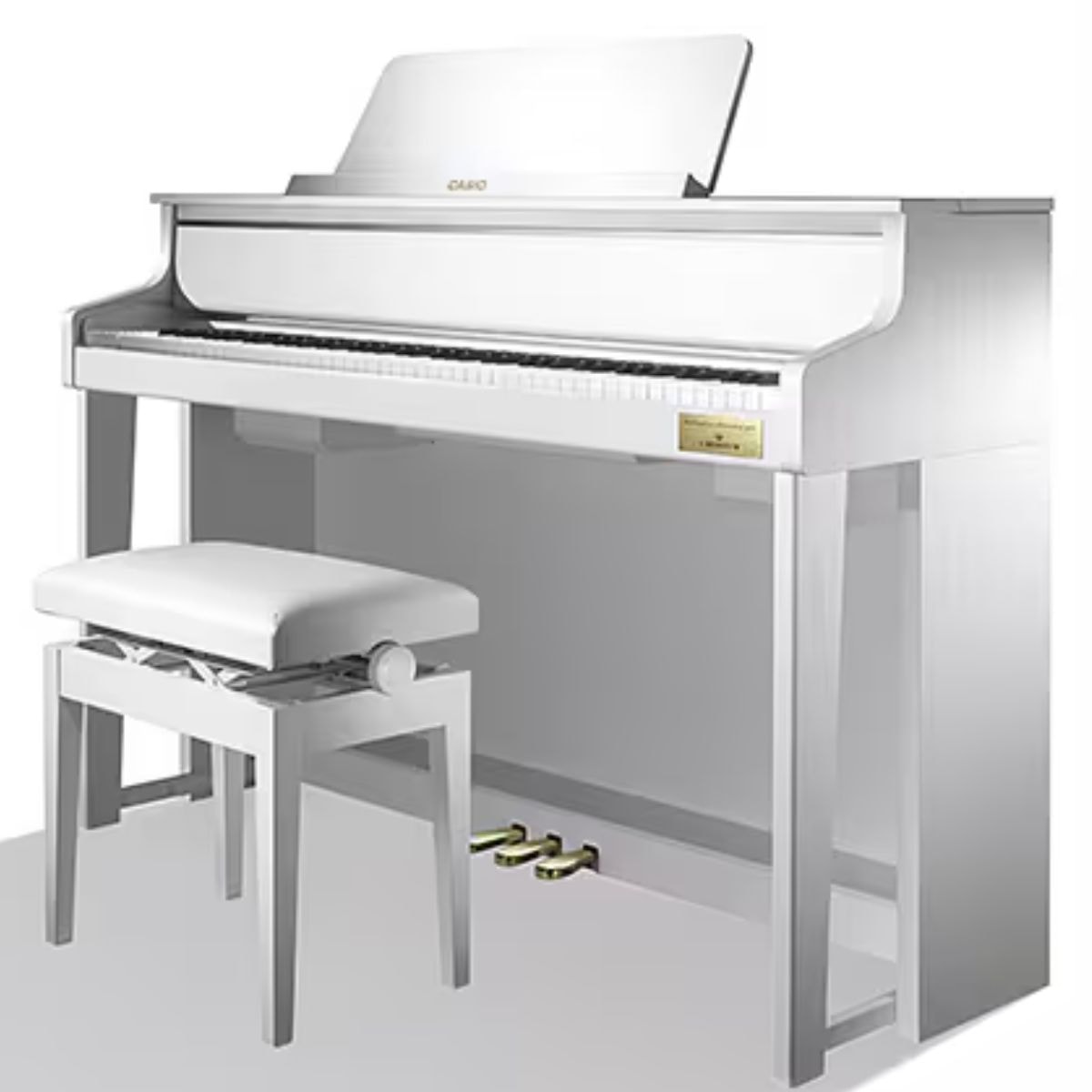 CASIO GP-310WE ホワイトCELVIANO Grand Hybrid Piano Digital Casio CELVIANO Grand Hybrid com 88 Teclas GP