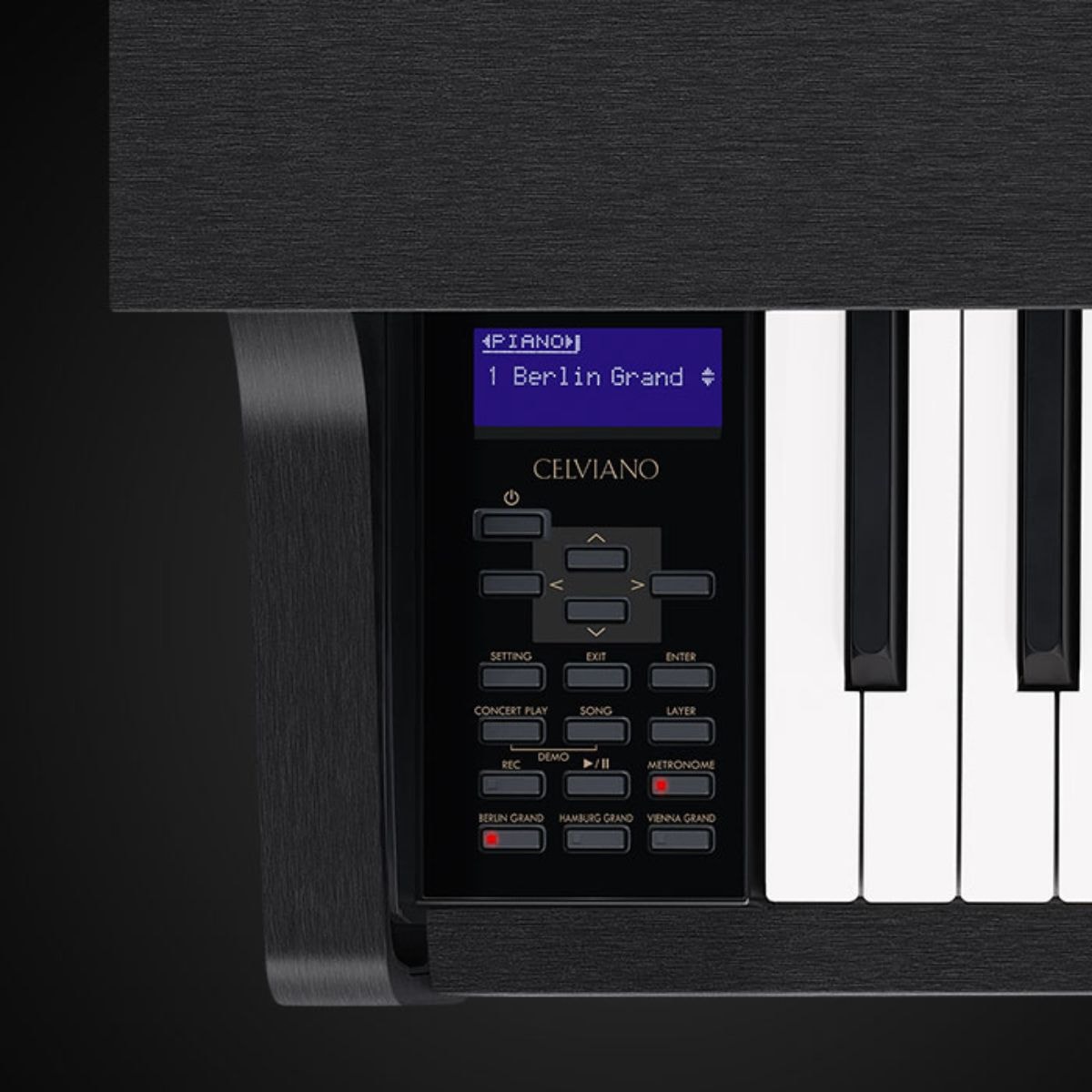 Piano Digital Casio Celviano Grand Hybrid GP-310 - Preto