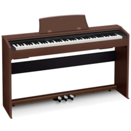 Piano Digital Casio Privia PX-770 com 88 Teclas Sensitivas - Marrom