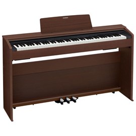 Piano Digital Casio Privia PX-870 com 88 Teclas Sensíveis - Marrom