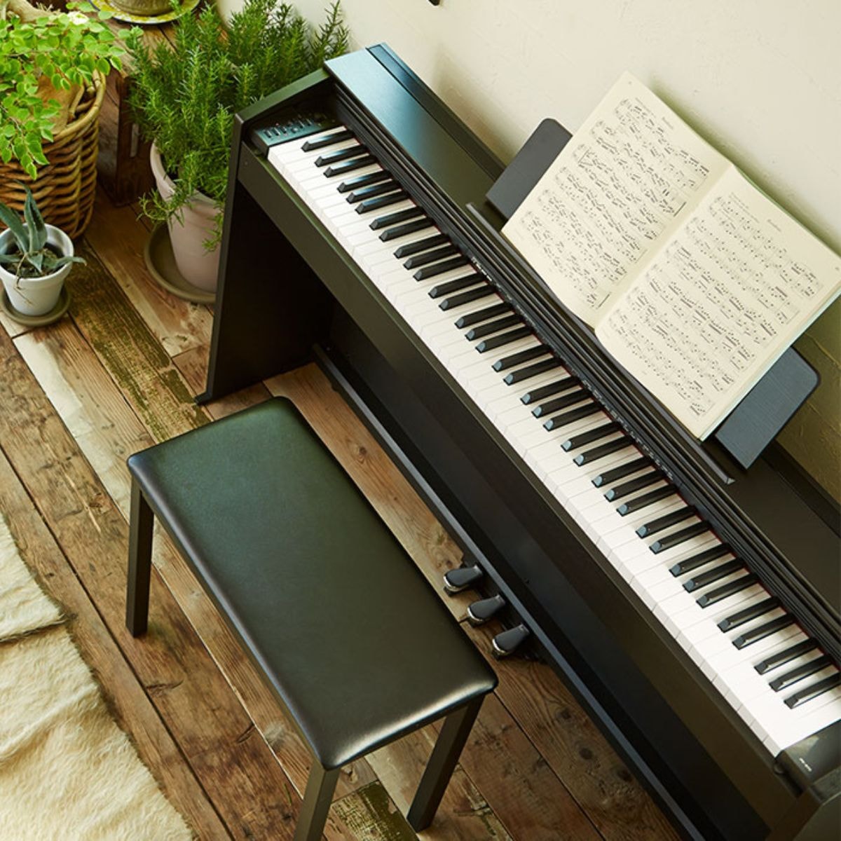 Piano Digital Casio Privia Pro PX-5S com 88 Teclas - Branco Piano Digital Casio Privia Pro PX-5S com 88 Teclas - Branco