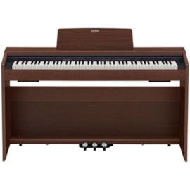 Piano Digital Casio Privia PX-870 com 88 Teclas Sensíveis - Marrom