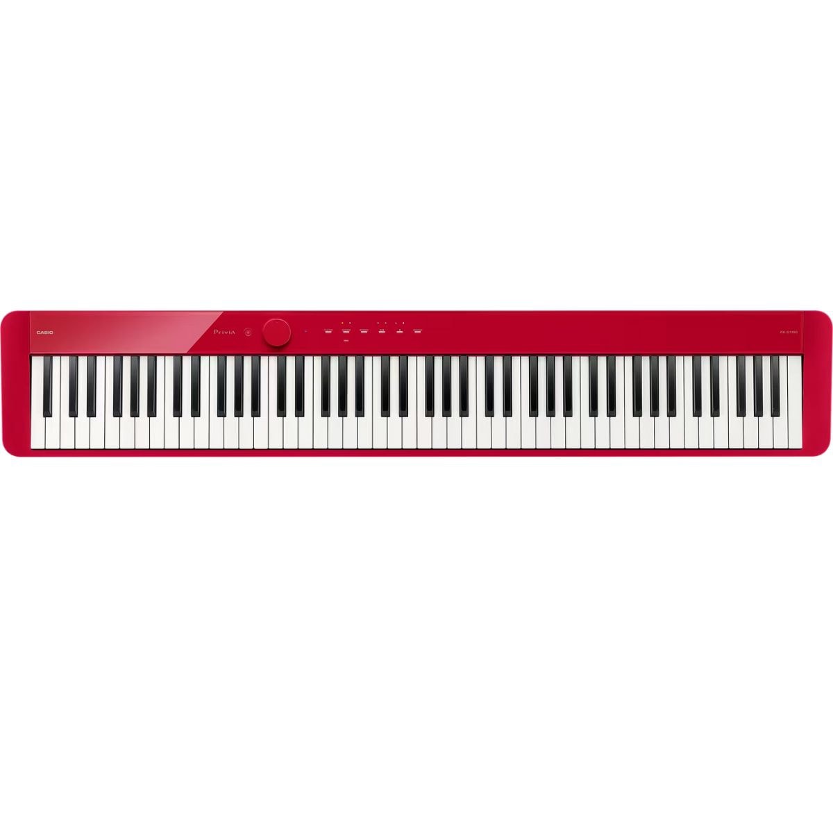 Piano Digital Casio Privia PX-S1100 Com Pedal e Fonte - Vermelho