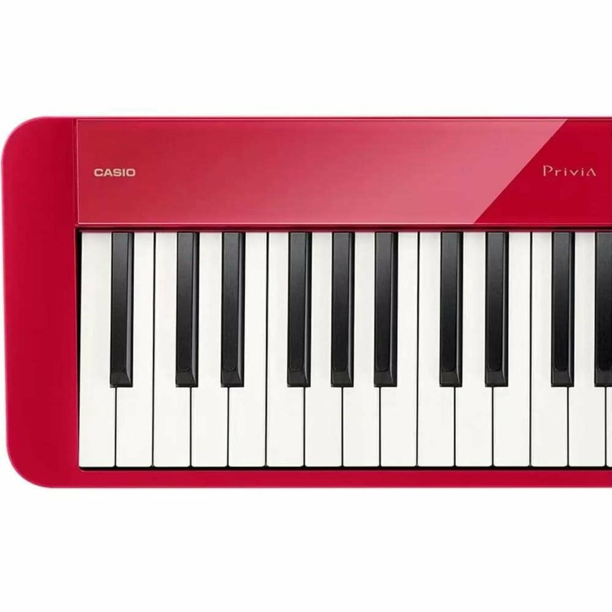 Piano Digital Casio Privia PX-S1100 Com Pedal e Fonte - Vermelho