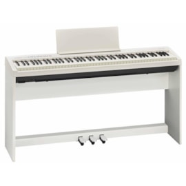 Piano Digital FP30 com Estante Ksc-70 e Pedalboard Kpd-70 Roland - Branco (WH) Piano Digital FP30 com Estante Ksc-70 e Pedalboard Kpd-70 Roland - Branco (WH)