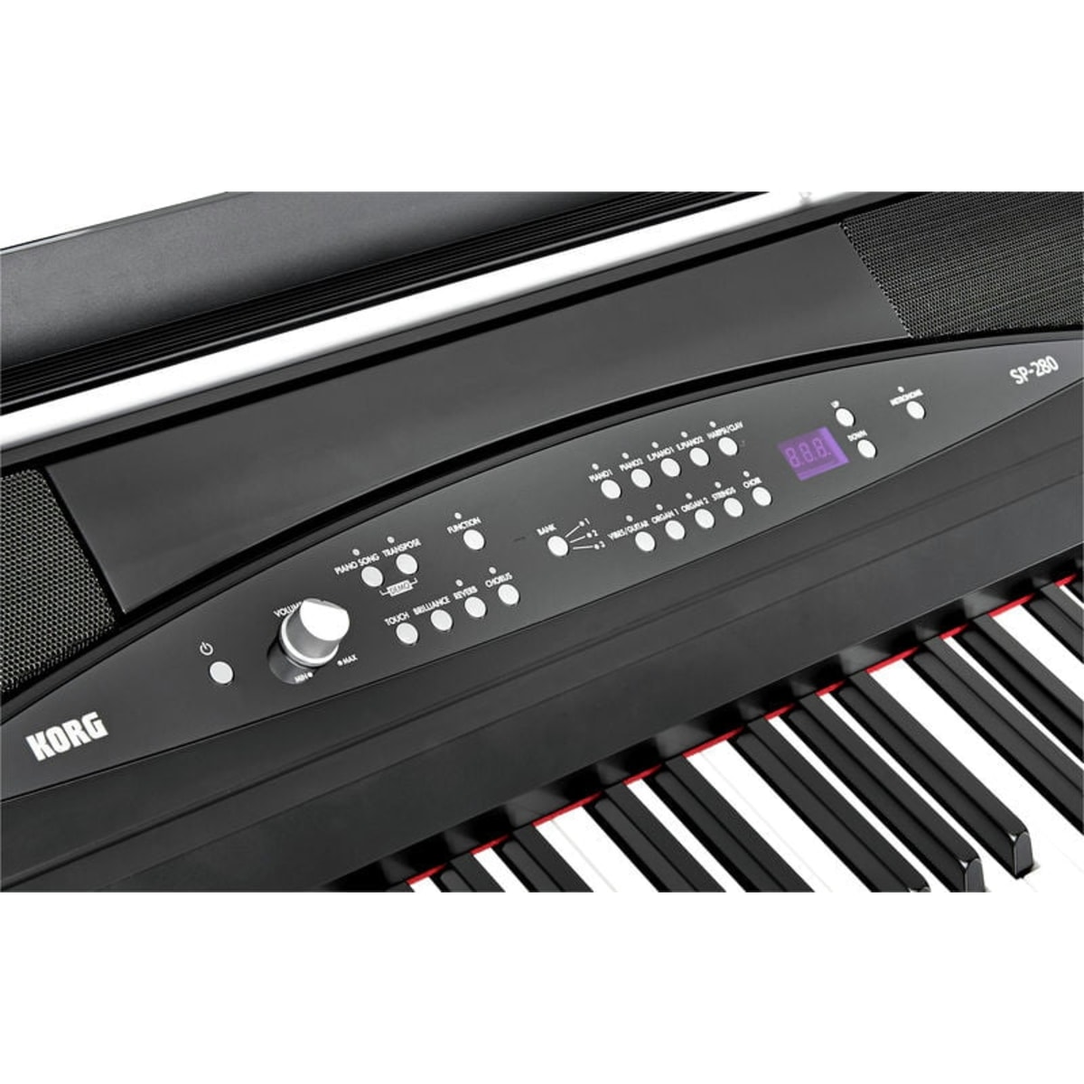 Piano Digital Korg SP280 com Suporte Incluso - Peça de Showroom