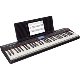 Piano Digital Roland Go-61P com 61 Teclas Sensíveis - Preto