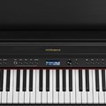 Piano Digital Roland HP702 com Móvel e Banco - Charcoal Black