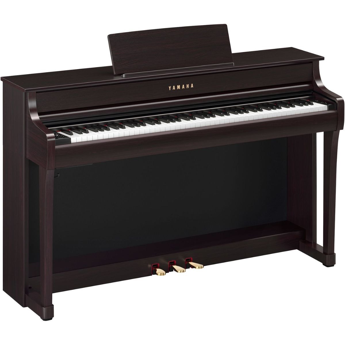 Piano Digital Yamaha Clavinova CLP-835 com Banco - Dark Rosewood