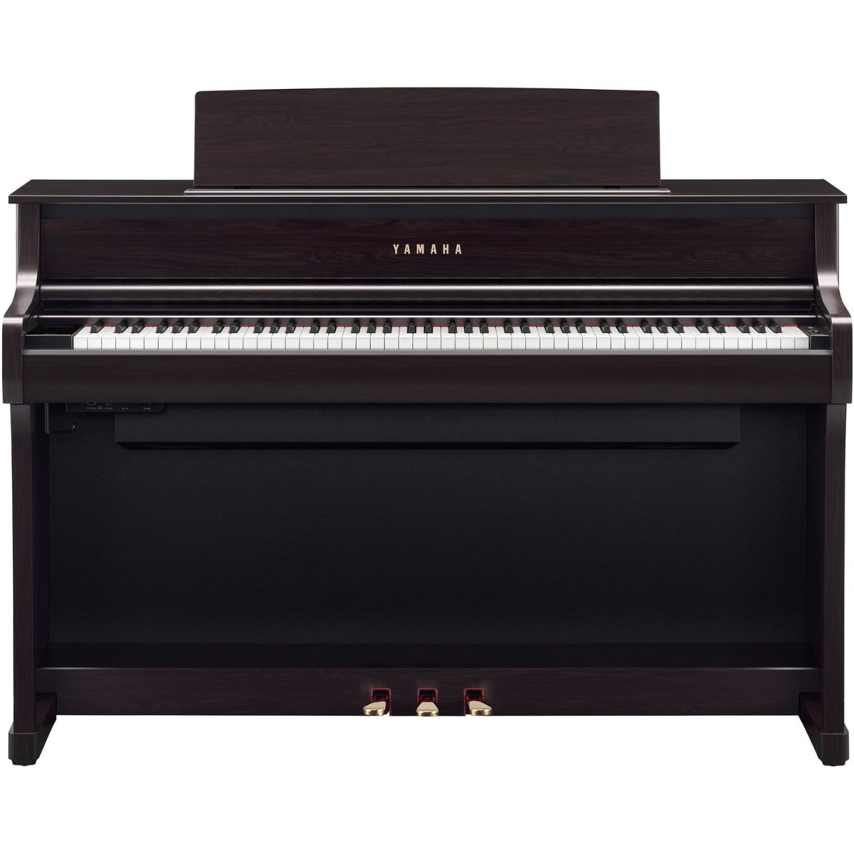 Piano Digital Yamaha Clavinova CLP-875 com Banco - Dark Rosewood