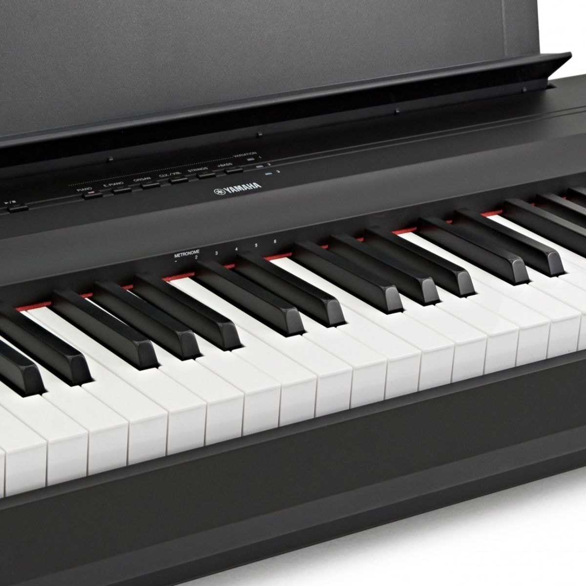 Piano Digital Yamaha P-125A com 88 Teclas - Preto