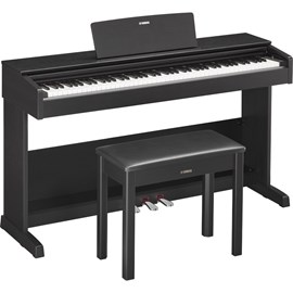 Piano Digital Yamaha YDP-103B Arius com Banco - Preto