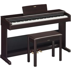 Piano Digital Yamaha YDP-105R Arius com Banco - Dark Rosewood (Peça de Showroom)