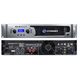 Potência Xls 2000 (2000w. 2ohms) (127v) Crown Potência Xls 2000 (2000w. 2ohms) (127v) Crown
