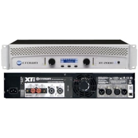 Potência Xti 2000 1000watts para Canal 2ohms - 120/240v Crown Potência Xti 2000 1000watts para Canal 2ohms - 120/240v Crown