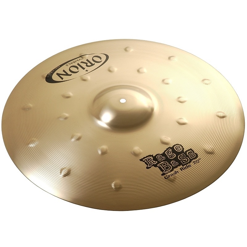 Prato Orion Rage Bass Crash Ride 20" Orion Made in Brazil