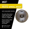 Prato Spiral Hi Hat 14 polegadas ZSPHH14 Zeus