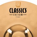 Prato Splash 10" Polegadas Classics Custom CC10S-B Meinl
