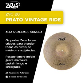 Prato Vintage Ride 20 Polegadas ZVR20