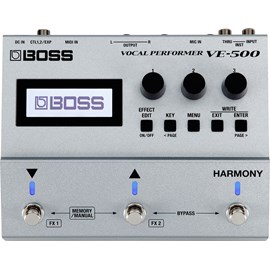 Processador Multiefeitos Vocal BOSS VE-500 Vocal Performer