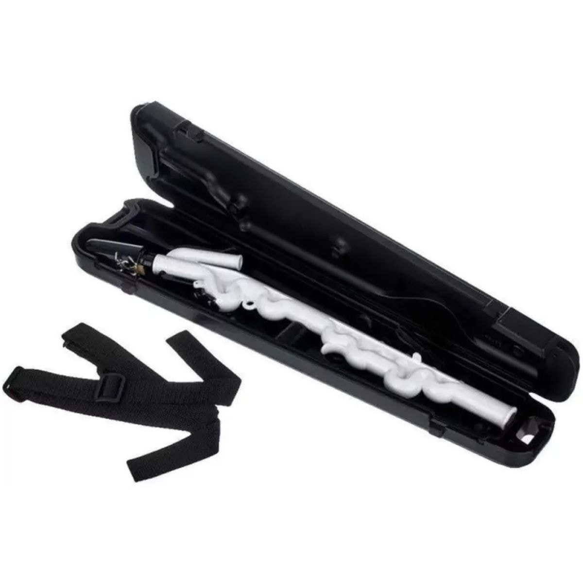 Saxofone Compacto Yamaha Venova YVS 100 - Branco