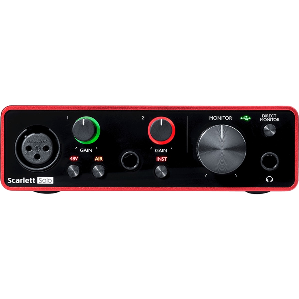 DTM・DAW Scarlett Solo(gen3) Interface de Áudio Scarlett Solo Studio Gen3 Focusrite