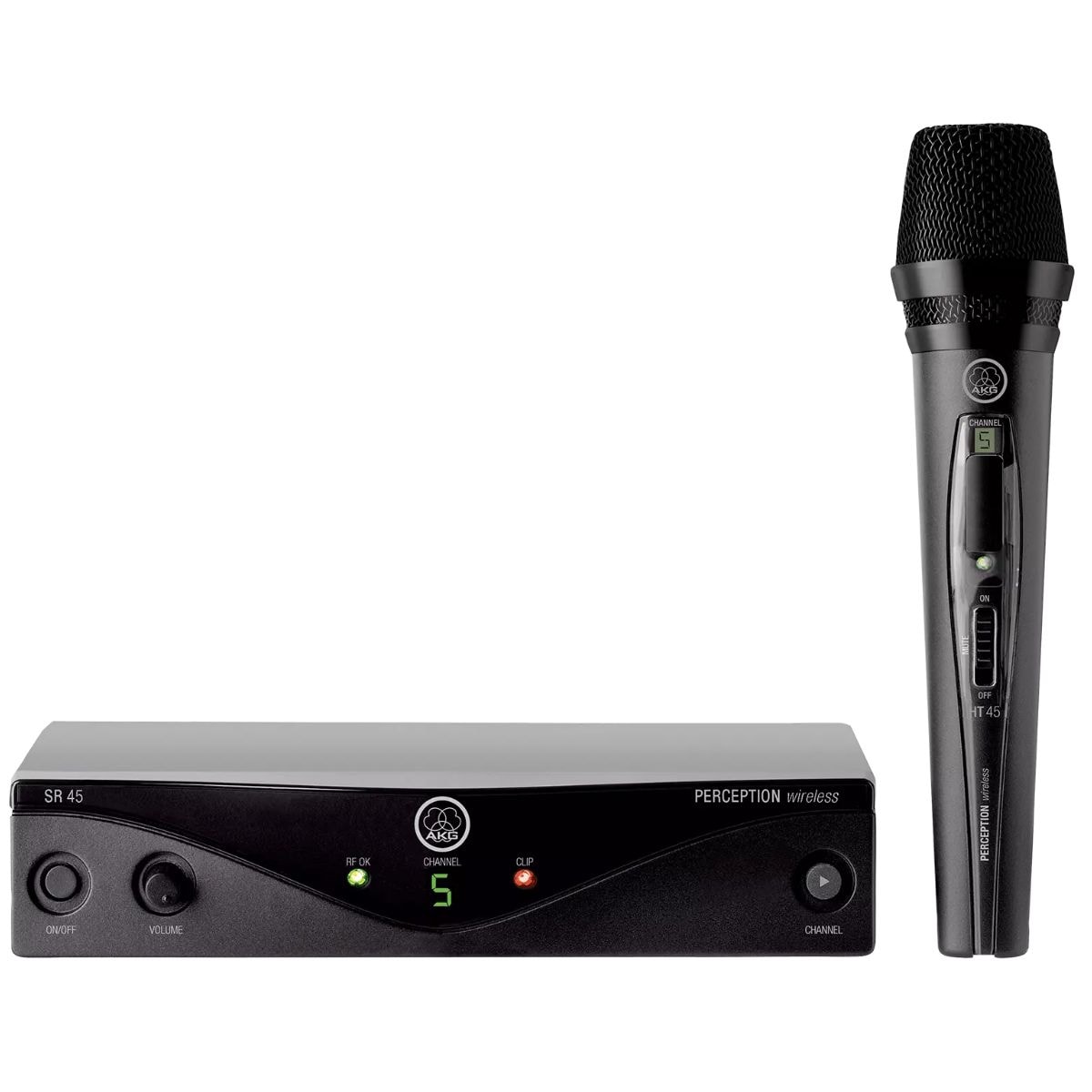 AKG SR450 ワイヤレスハンドマイク③ Sistema de Microfone sem Fio AKG Perception Wireless 45 Vocal Set