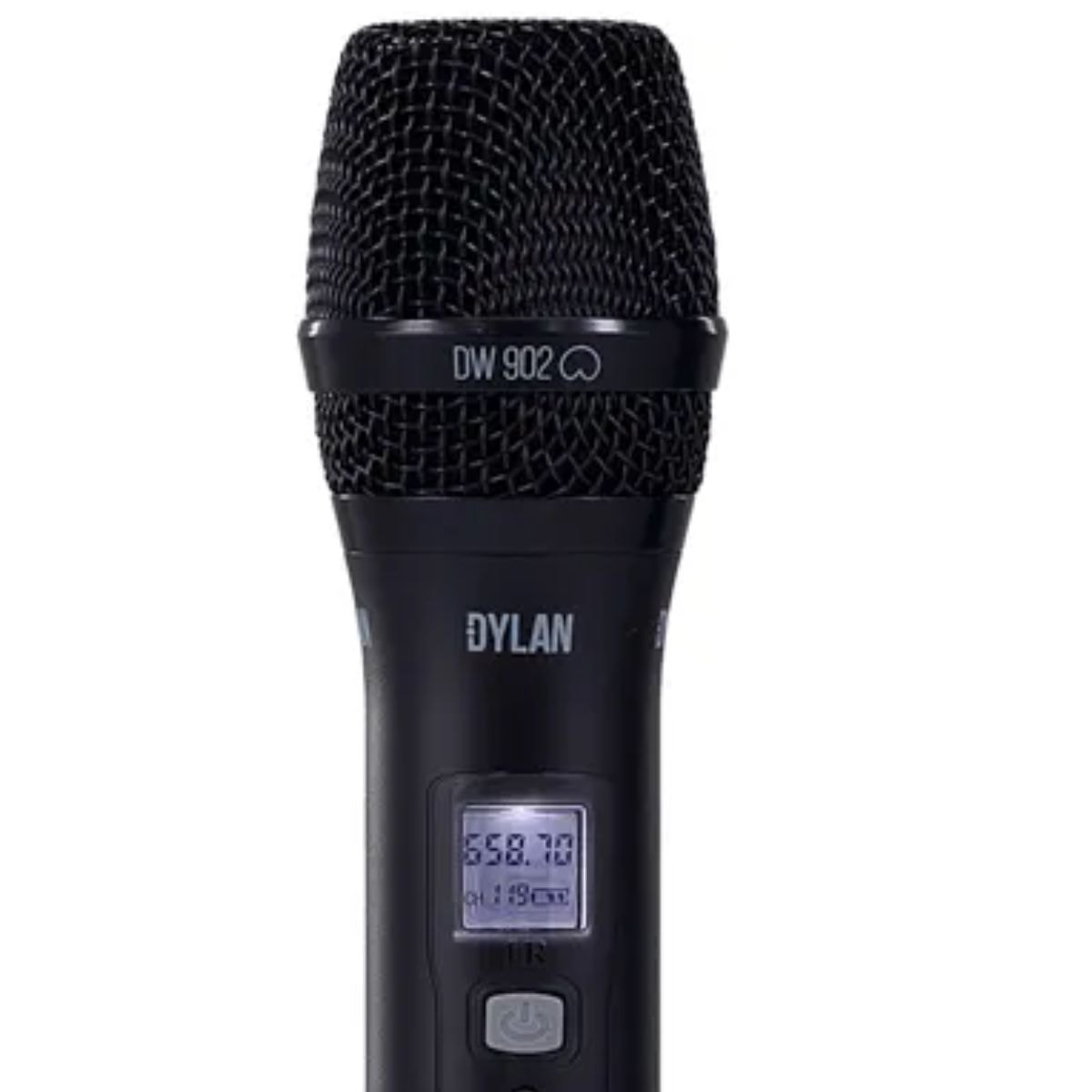 Sistema de Microfone Sem Fio Duplo Dylan DW-902 POWER